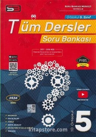 Ortaokul 5. Sınıf Tüm Dersler Soru Bankası