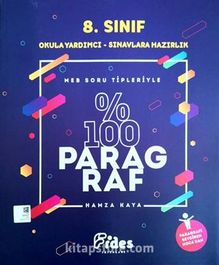 8. Sınıf %100 Paragraf MEB Soru Tipleriyle