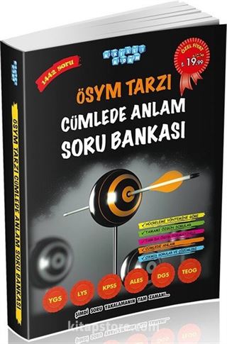 ÖSYM Tarzı Cümlede Anlam Soru Bankası