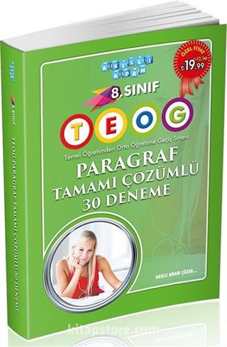 8. Sınıf TEOG Paragraf Tamamı Çözümlü 30 Deneme