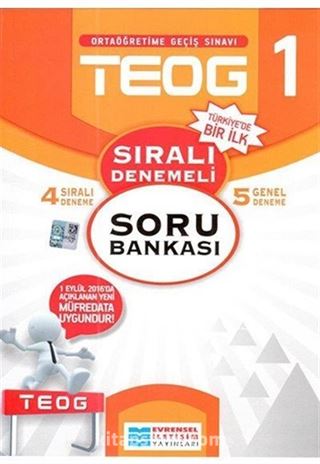 8. Sınıf TEOG 1 Sıralı Denemeli Soru Bankası