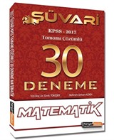 2017 KPSS Süvari Tamamı Çözümlü Matematik 30 Deneme