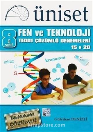 8. Sınıf TEOG 1 15x20 Fen ve Teknoloji Çözümlü Denemeleri