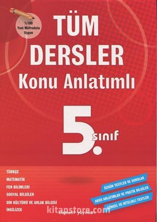 5. Sınıf Konu Anlatımlı Tüm Dersler