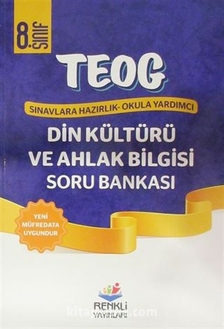 8. TEOG 1 Sınavlara Hazırlık Okula Yardımcı Din Kültürü ve Ahlak Bilgisi Soru Bankası