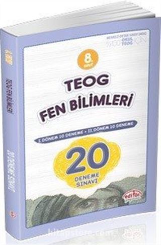 8.Sınıf Teog Fen Bilimleri 20 Deneme Sınavı