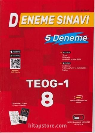 8. Sınıf TEOG 1 5 Deneme Sınavı