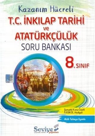 8. Sınıf T. C. İnkılap Tarihi ve Atatürkçülük Kazanım Hücreli Soru Bankası