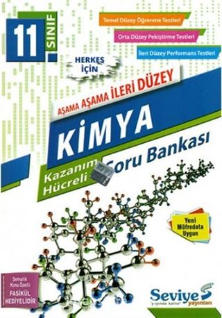 11. Sınıf Kimya Aşama Aşama İleri Düzey Kazanım Hücreli Soru Bankası