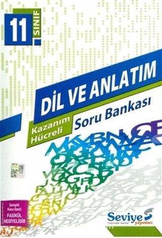 11. Sınıf Dil ve Anlatım Kazanım Hücreli Soru Bankası