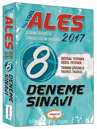 2017 %100 ALES 8 Deneme Sınavı