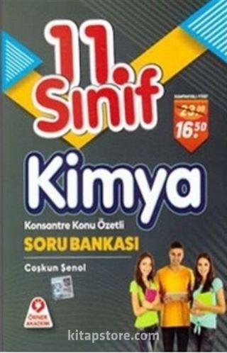 11. Sınıf Kimya Soru Bankası