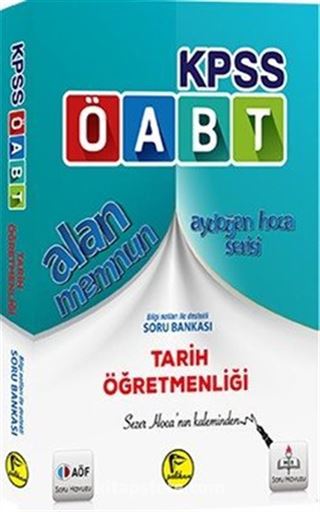 2017 KPSS ÖABT Alan Memnun Tarih Öğretmenliği Bilgi Notları İle Destekli Soru Bankası