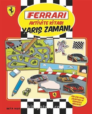 Ferrari Aktivite Kitabı: Yarış Zamanı