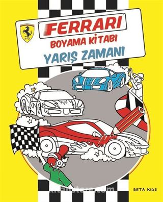 Ferrari Boyama Kitabı: Yarış Zamanı