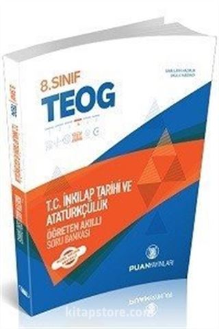 8. Sınıf TEOG T.C İnkılap Tarihi ve Atatürkçülük Öğreten Akıllı Soru Bankası