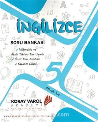 5. Sınıf İngilizce Soru Bankası