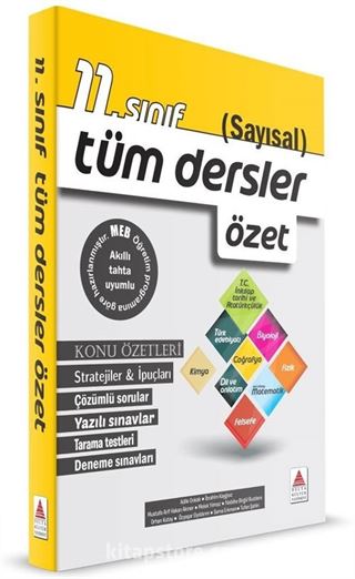 11. Sınıf (Sayısal) Tüm Dersler Özet