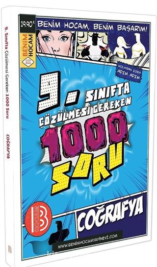 9. Sınıfta Çözülmesi Gereken 1000 Soru Coğrafya