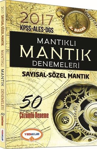 2017 KPSS-ALES-DGS Mantıklı Mantık 50 Çözümlü Deneme Sayısal-Sözel Mantık