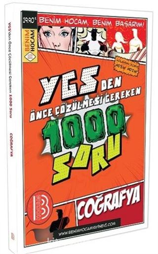 YGS'den Önce Çözülmesi Gereken 1000 Soru Coğrafya