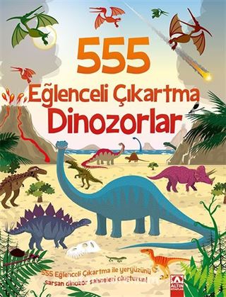 555 Eğlenceli Çıkartma / Dinozorlar