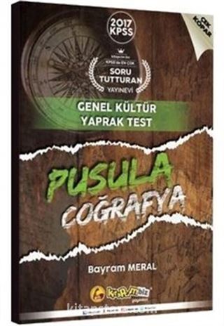 2017 KPSS Pusula Coğrafya Çek Kopar Yaprak Test