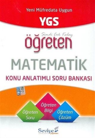 YGS Öğreten Matematik Konu Anlatımlı Soru Bankası