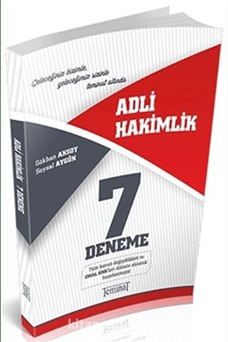 Adli Hakimlik 7 Deneme