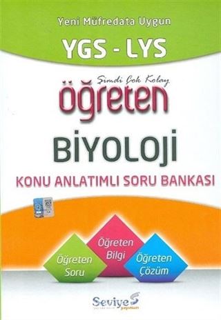 YGS-LYS Öğreten Biyoloji Konu Anlatımlı Soru Bankası