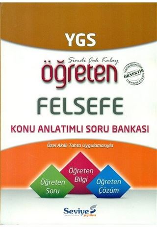 YGS Öğreten Felsefe Konu Anlatımlı Soru Bankası