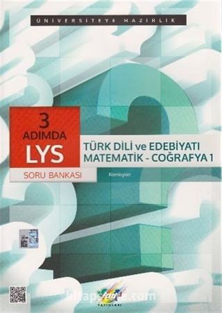 LYS 3 Adımda Türk Dili ve Edebiyatı Matematik-Coğrafya 1