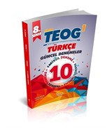 8. Sınıf TEOG 1 Türkçe 10'lu Güncel Denemeler