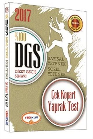 2017 %100 DGS Çek Kopart Yaprak Test