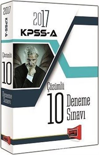 2017 KPSS A Grubu Tamamı Çözümlü 10 Deneme Sınavı