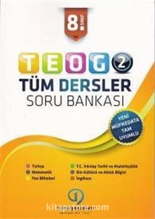 8. Sınıf TEOG 2 Tüm Dersler Soru Bankası