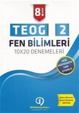 8. Sınıf TEOG 2 Fen Bilimleri 10x20 Denemeleri