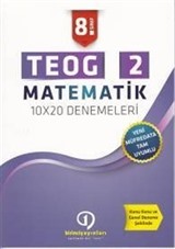 8. Sınıf TEOG 2 Matematik 10x20 Denemeleri