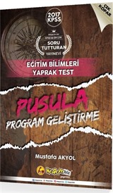 2017 KPSS Eğitim Bilimleri Pusula Program Geliştirme Çek Kopar Yaprak Test