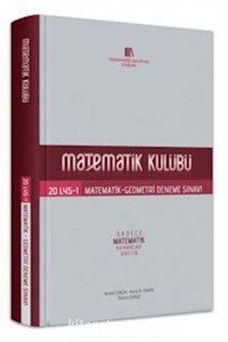 LYS 1 Matematik-Geometri 20 Deneme Sınavı