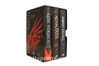 Kızıl İsyan Serisi Set (Pierce Brown) (3 Kitap Ciltli-Kutulu)