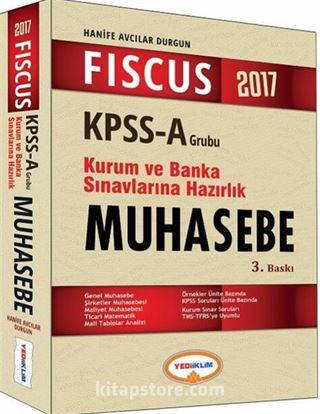 2017 FISCUS KPSS-A Muhasebe Kurum ve Banka Sınavlarına Hazırlık