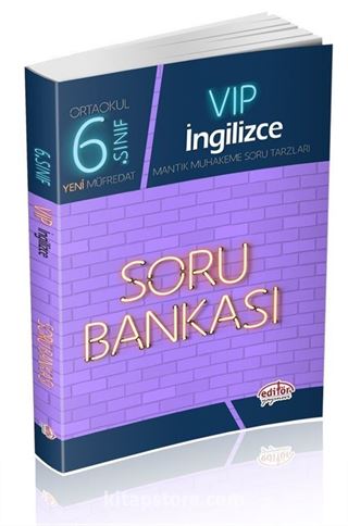 6. Sınıf Vıp İngilizce Soru Bankası