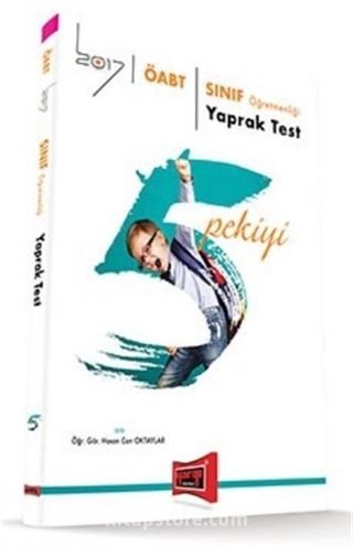 2017 ÖABT 5 Pekiyi Sınıf Öğretmenliği Yaprak Test