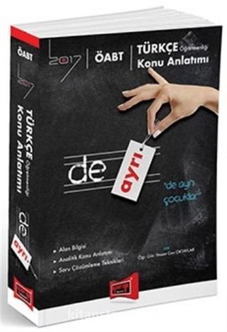 2017 ÖABT De Ayrı Türkçe Konu Anlatımı