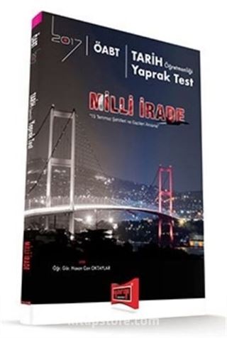 2017 ÖABT Milli İrade Tarih Öğretmenliği Yaprak Test