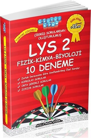 LYS 2 Fizik Kimya Biyoloji 10 Deneme