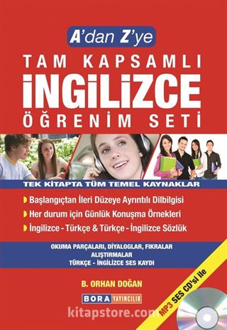 A'dan Z'ye Tam Kapsamlı İngilizce Öğrenim Seti