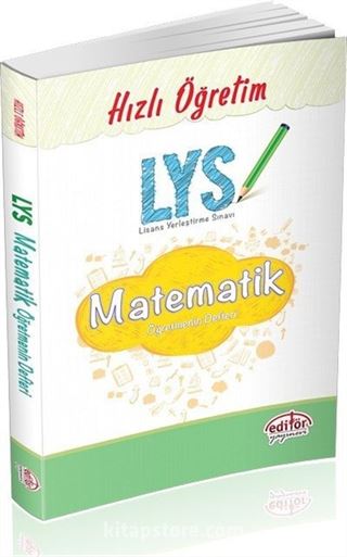 LYS Hızlı Öğretim Matematik Konu Kitabı