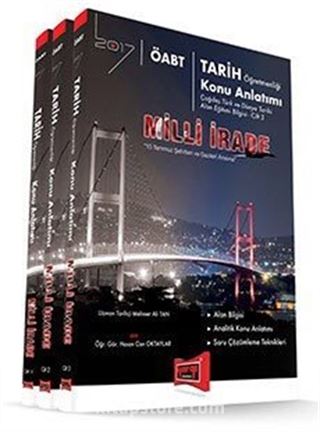 2017 ÖABT Milli İrade Tarih Öğretmenliği Konu Anlatımlı Modüler Set